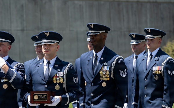 Military Funeral Honors are Conducted for U.S. Air Force Capt. Robert Gilliland Sr.