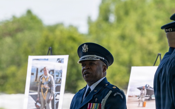 Military Funeral Honors are Conducted for U.S. Air Force Capt. Robert Gilliland Sr.