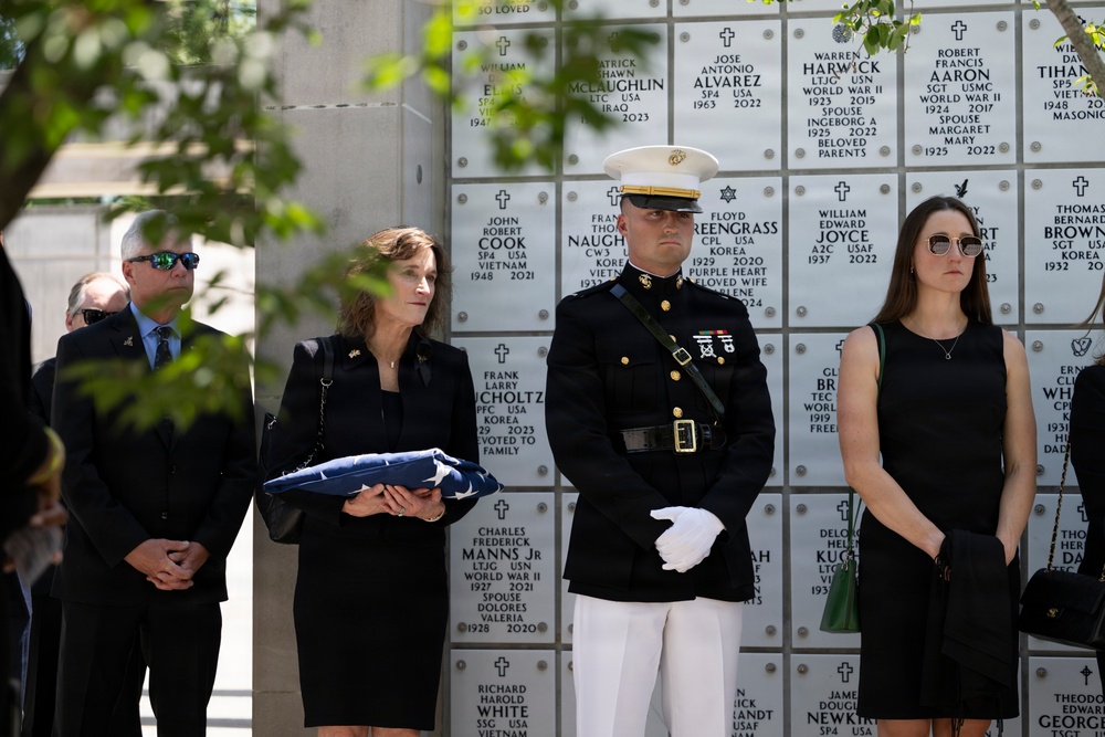 Military Funeral Honors are Conducted for U.S. Air Force Capt. Robert Gilliland Sr.