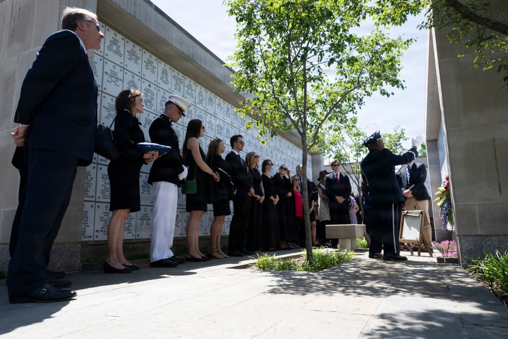 Military Funeral Honors are Conducted for U.S. Air Force Capt. Robert Gilliland Sr.