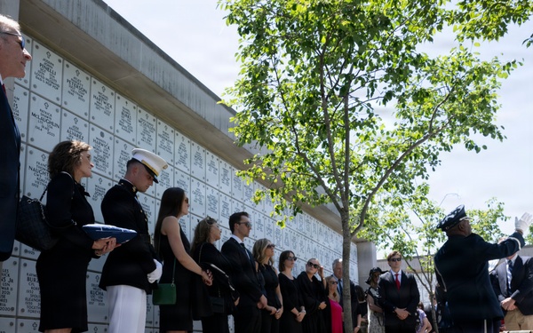 Military Funeral Honors are Conducted for U.S. Air Force Capt. Robert Gilliland Sr.