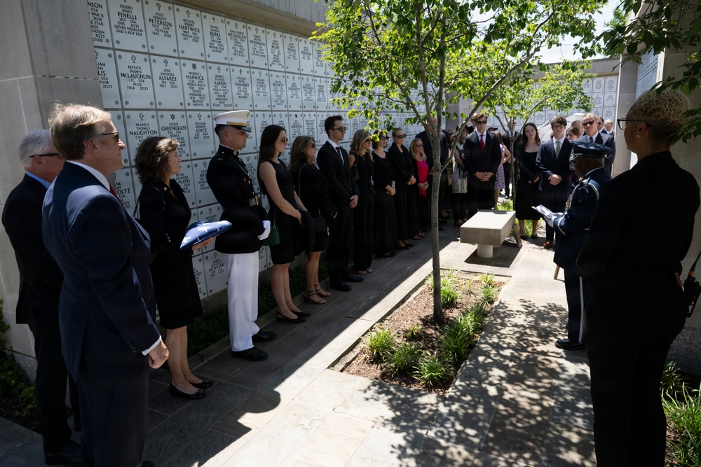Military Funeral Honors are Conducted for U.S. Air Force Capt. Robert Gilliland Sr.