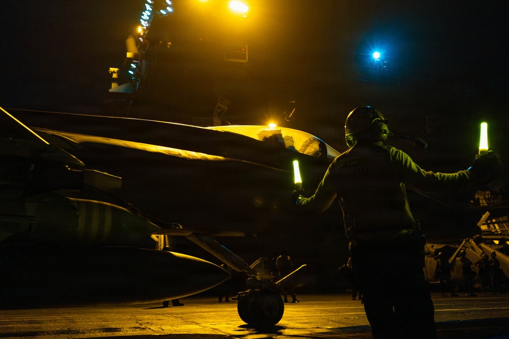 USS Abraham Lincoln Conducts Flight Operations