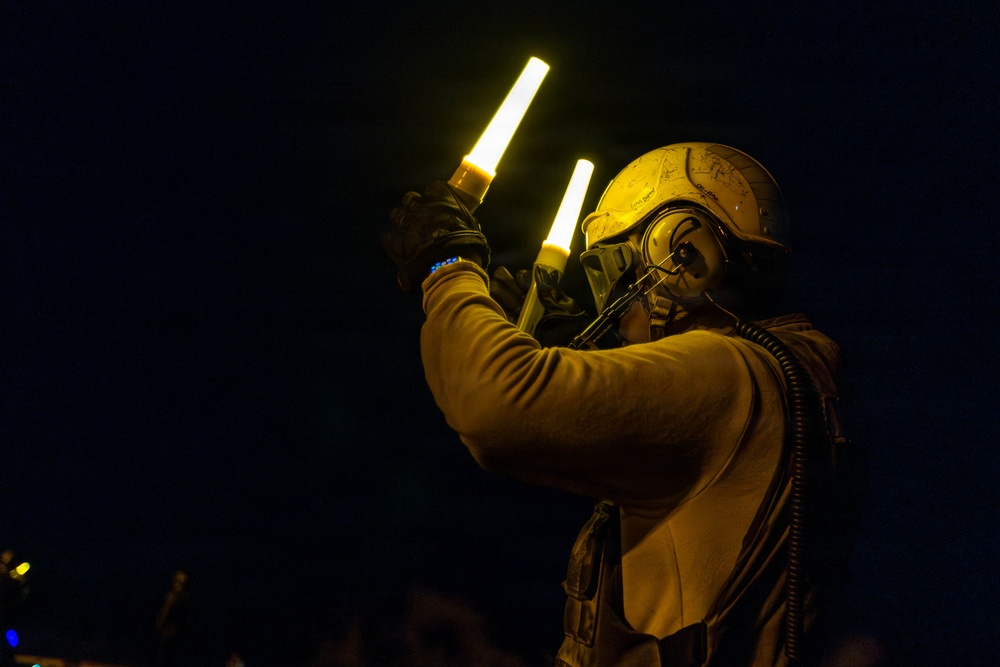 USS Abraham Lincoln Conducts Flight Operations