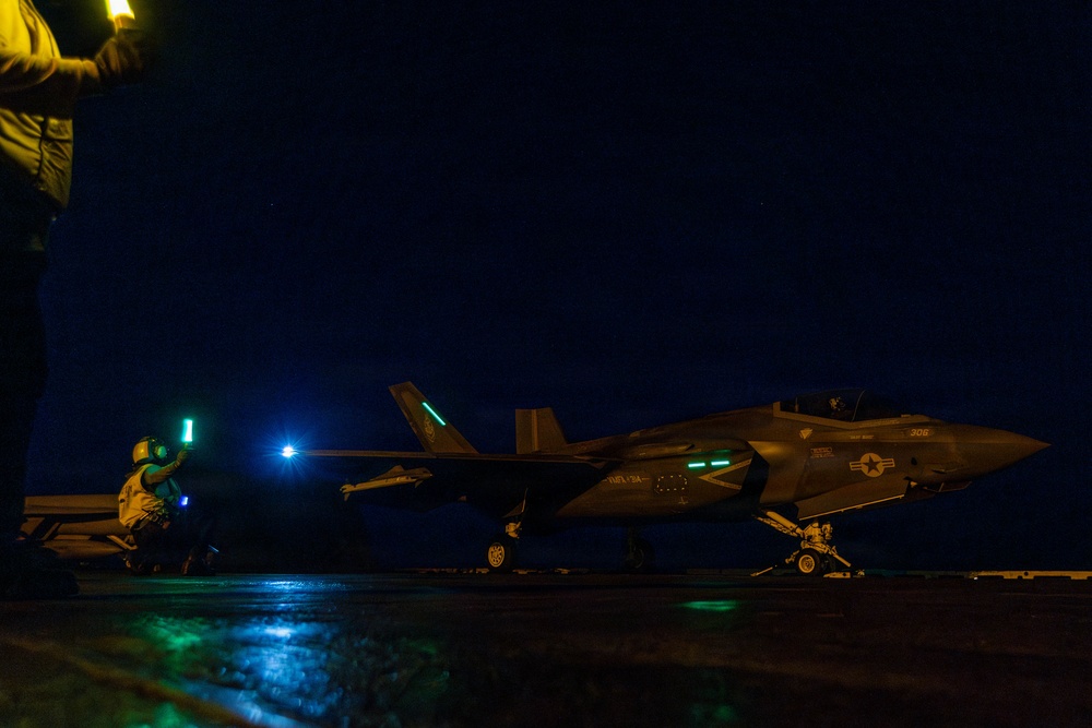 USS Abraham Lincoln Conducts Flight Operations