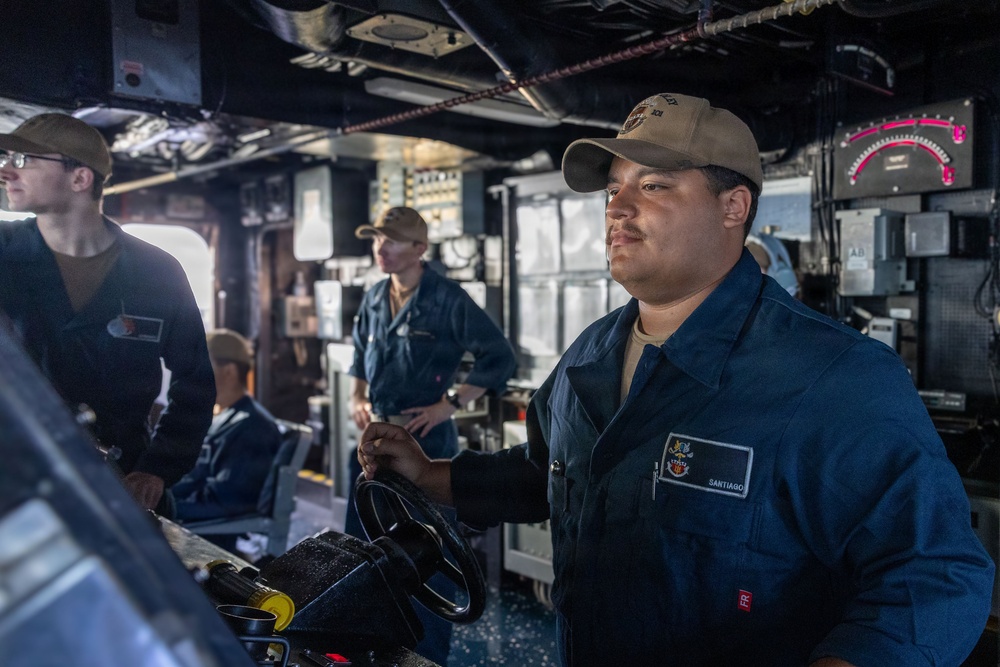 USS Gridley arrives in Ponce, Puerto Rico