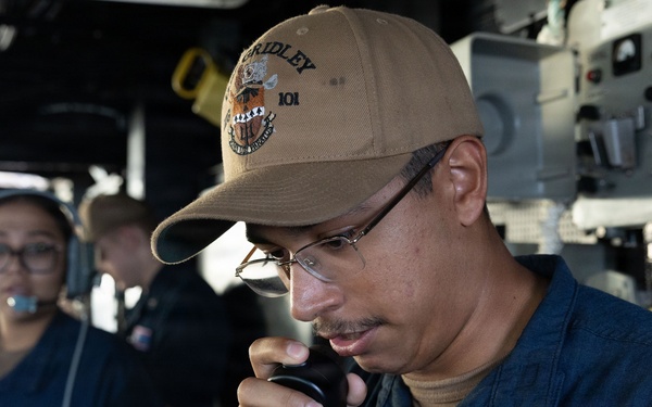 USS Gridley arrives in Ponce, Puerto Rico