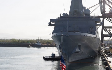 USS Gridley arrives in Ponce, Puerto Rico