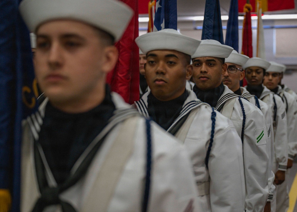 Recruit Training Command Pass in Review