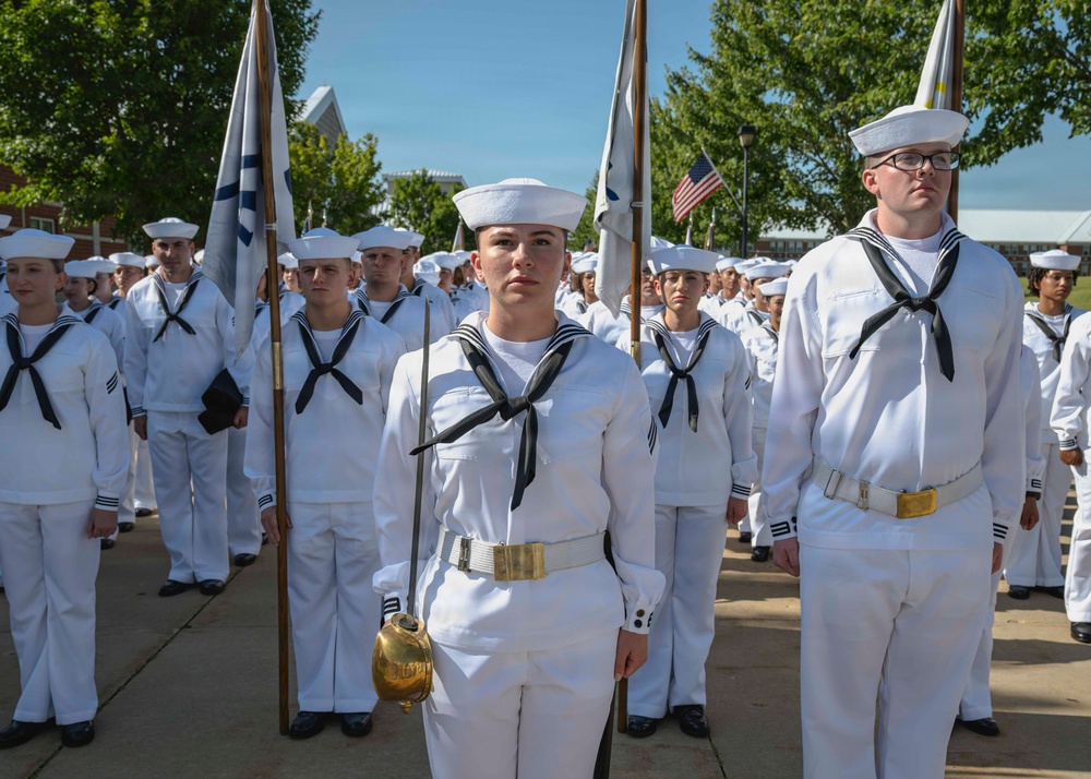 Recruit Training Command Pass in Review