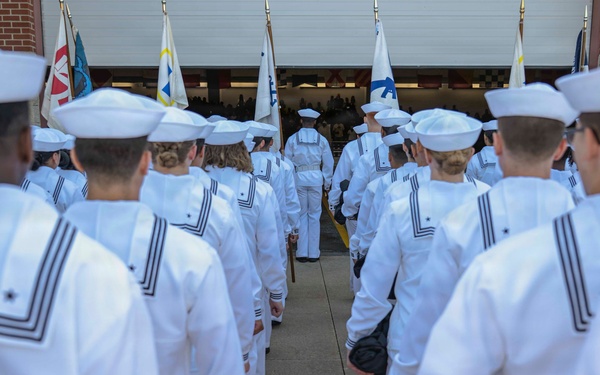 Recruit Training Command Pass in Review