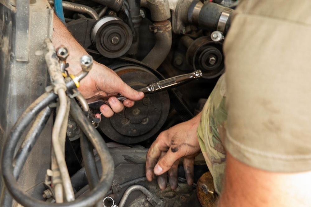 WVNG Mechanics Sustain Fleet Readiness During National Jamboree Support