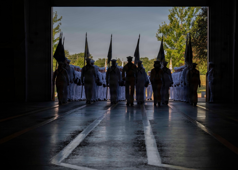 Recruit Training Command Pass in Review