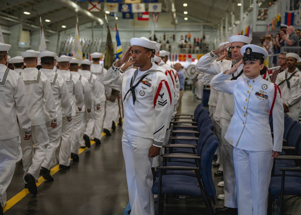 Recruit Training Command Pass in Review