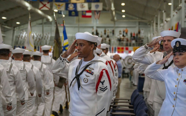 Recruit Training Command Pass in Review