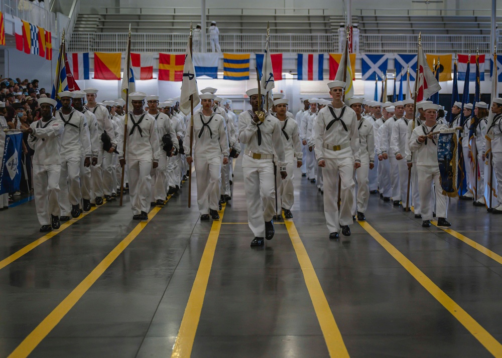 Recruit Training Command Pass in Review
