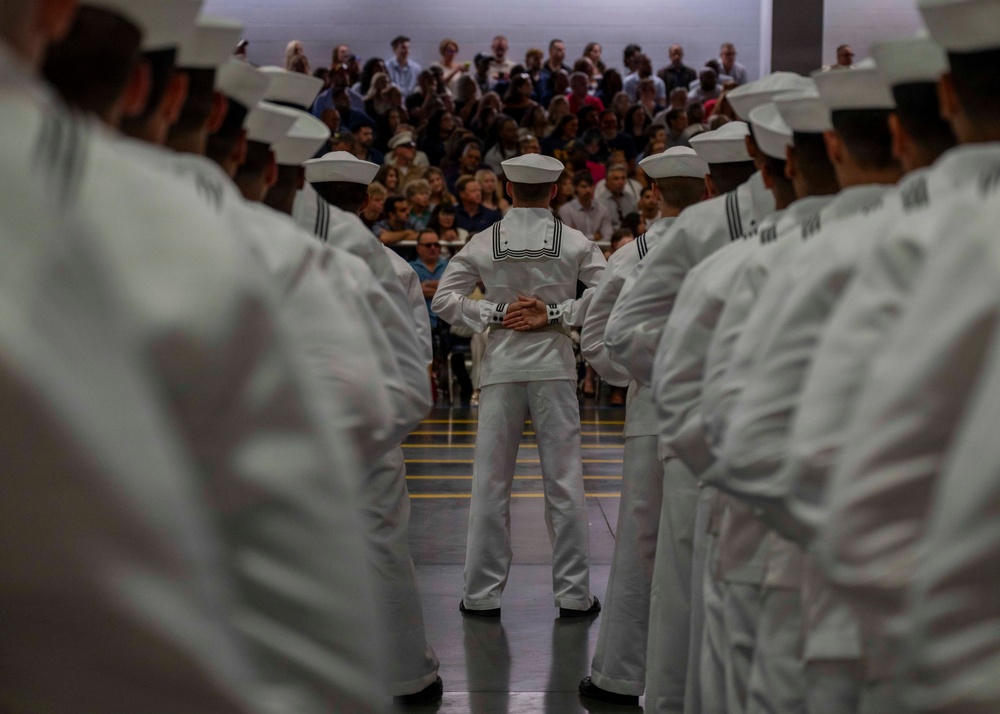 Recruit Training Command Pass in Review