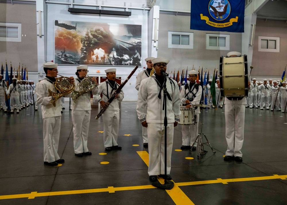 Recruit Training Command Pass in Review