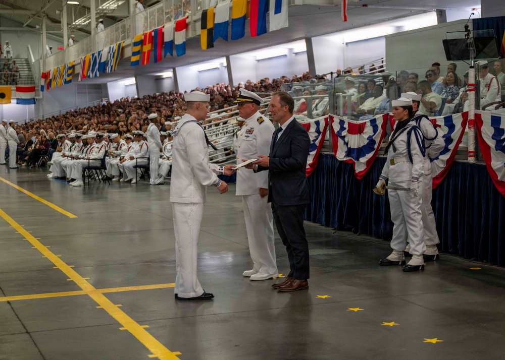 Recruit Training Command Pass in Review