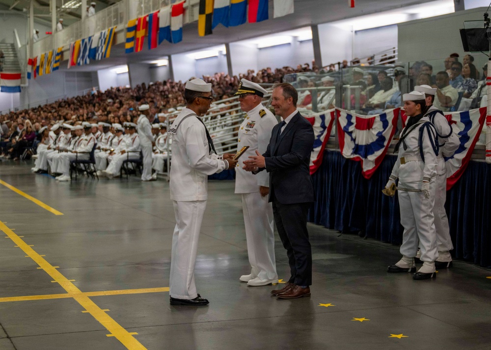 Recruit Training Command Pass in Review