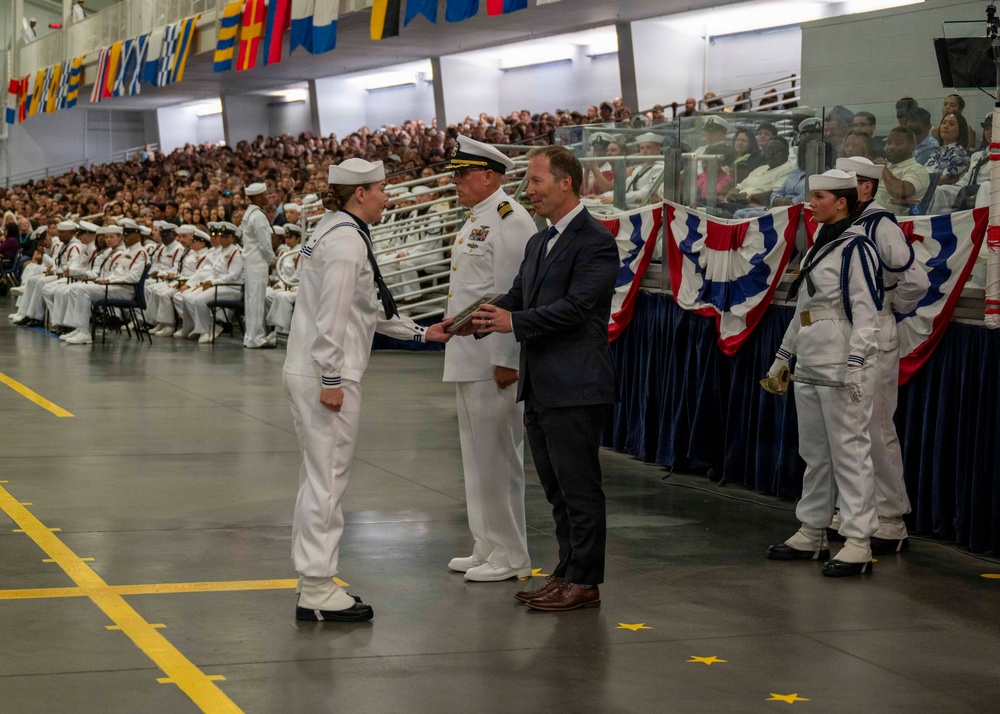 Recruit Training Command Pass in Review