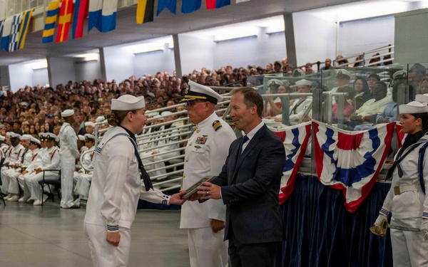 Recruit Training Command Pass in Review