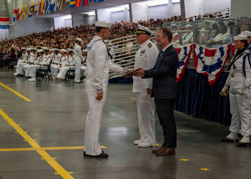 Recruit Training Command Pass in Review