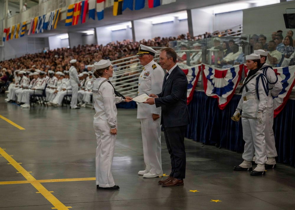 Recruit Training Command Pass in Review