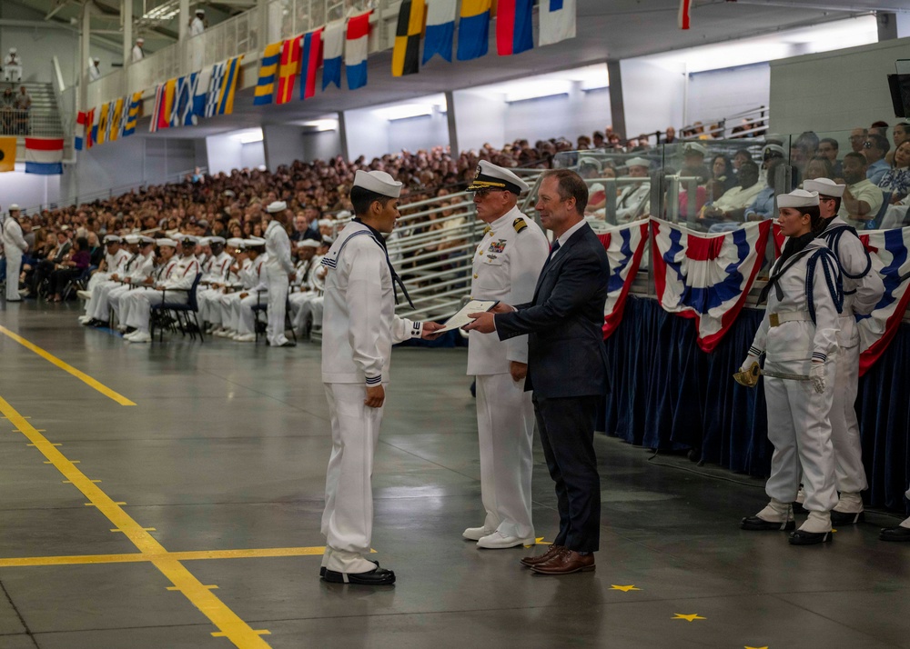 Recruit Training Command Pass in Review