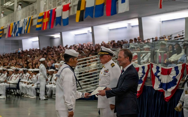 Recruit Training Command Pass in Review