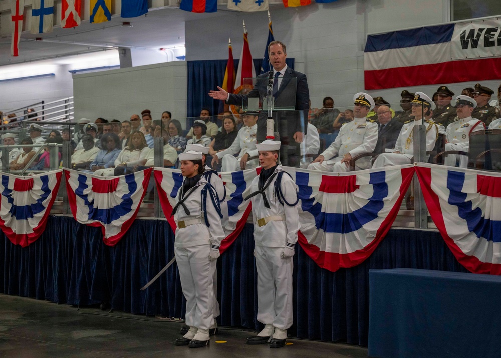 Recruit Training Command Pass in Review