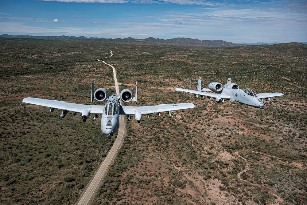 A-10C Thunderbolt II Fini Flight