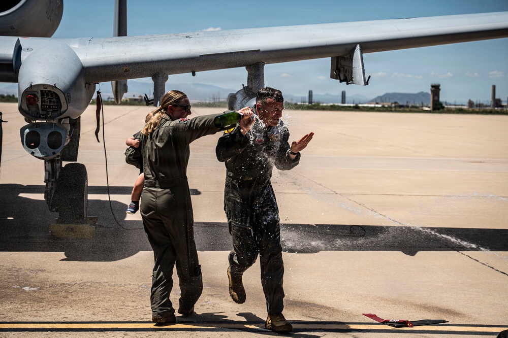 A-10C Thunderbolt II fini flight