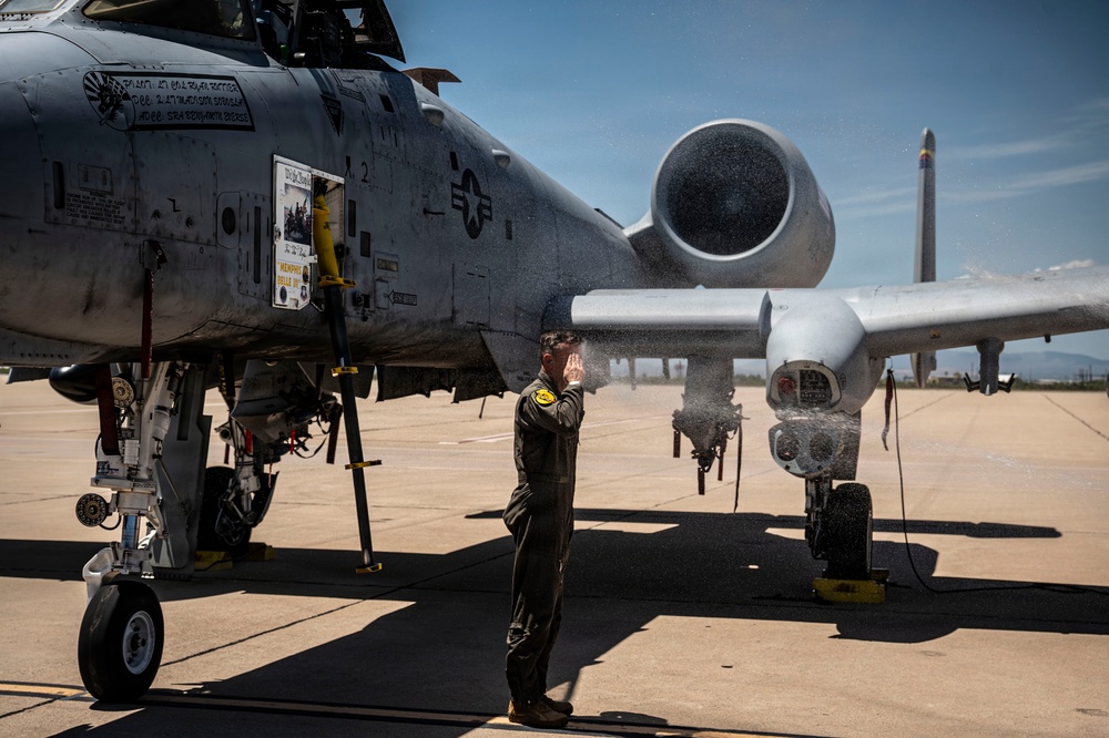A-10C Thunderbolt II fini flight