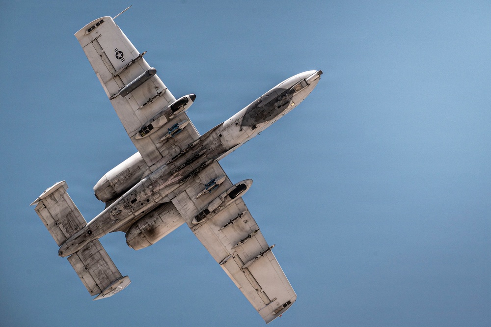 A-10C Thunderbolt II fini flight
