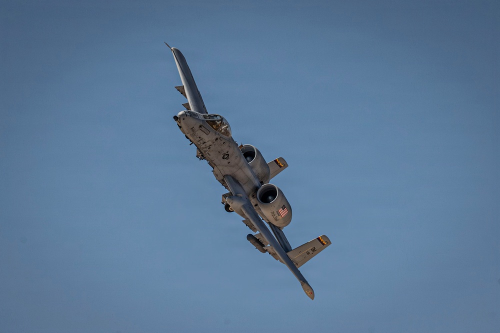 A-10C Thunderbolt II fini flight