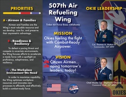 507th Air Refueling Wing Trifold