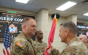 Reinstein accepts responsibilities as Holston’s commander