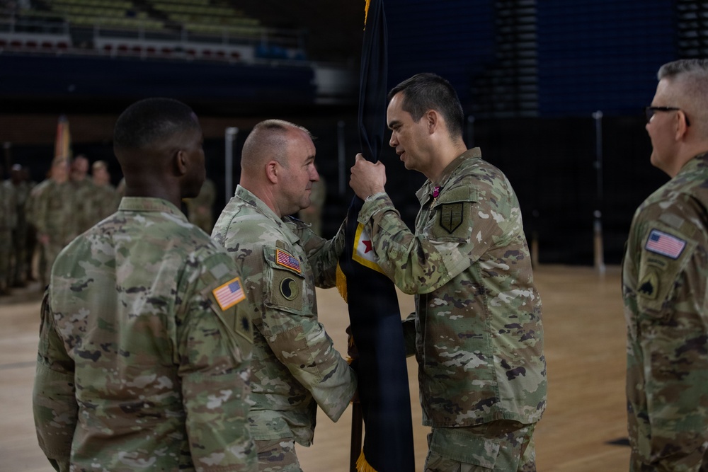 260th Special Purpose Brigade holds change of command ceremony