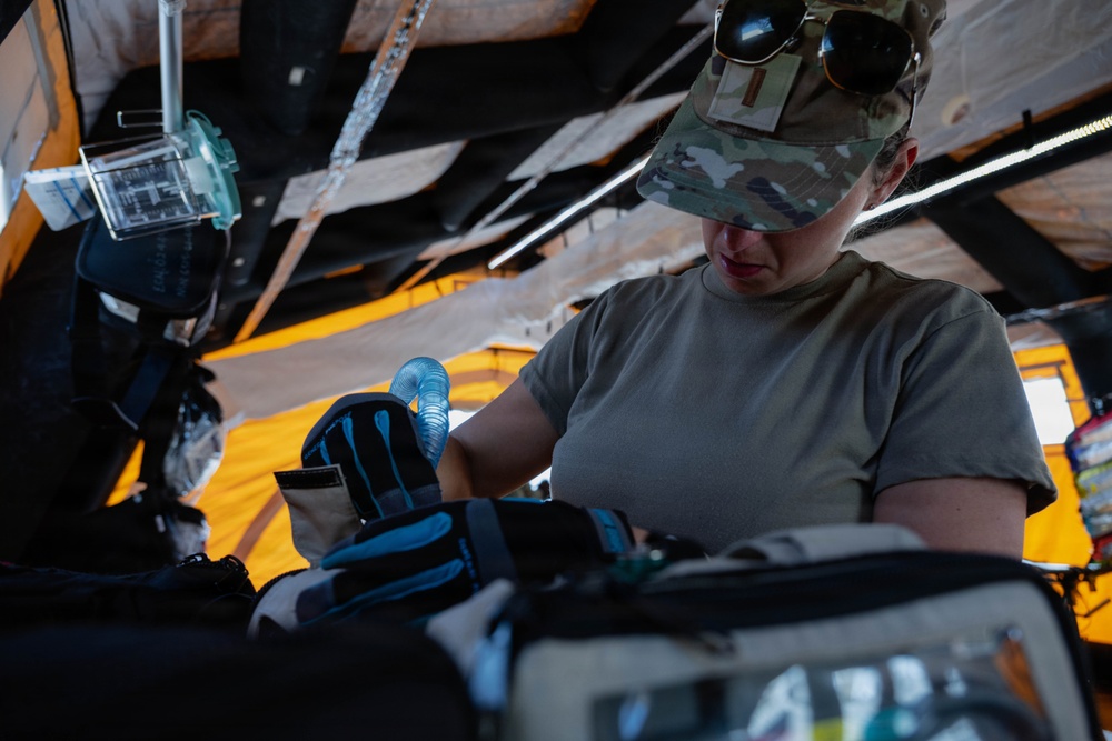 105th Medics complete triennial training requirement