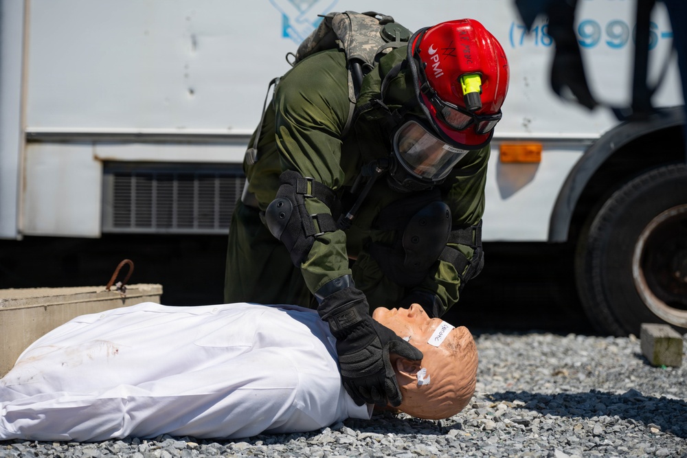 105th Medics complete triennial training requirement
