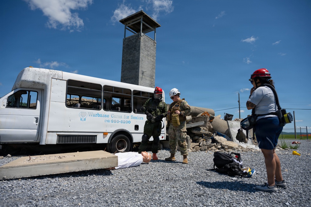 105th Medics complete triennial training requirement