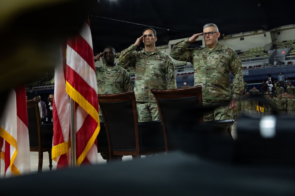 260th Special Purpose Brigade holds change of command ceremony