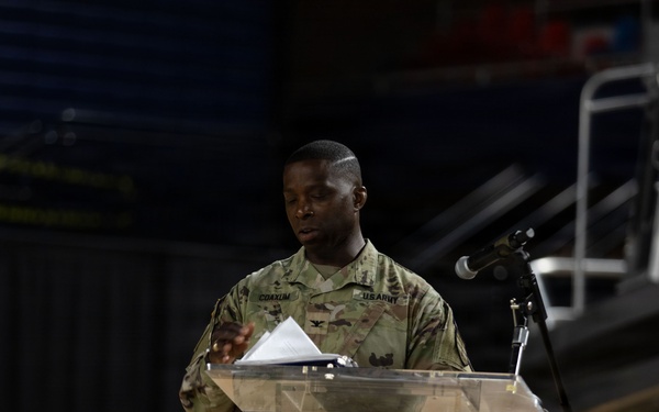 260th Special Brigade holds change of command ceremony