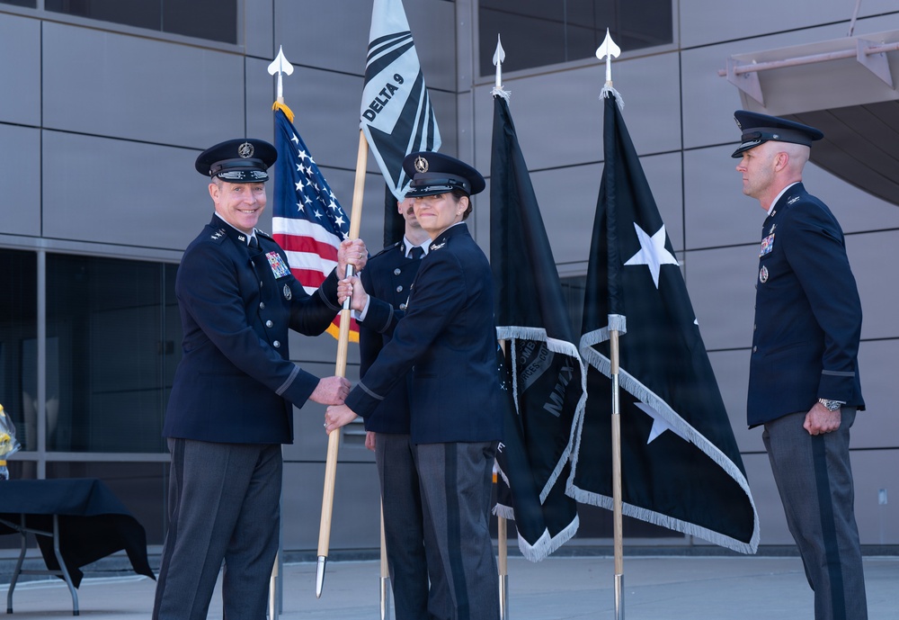 Mission Delta 9 (Orbital Warfare) Change of Command