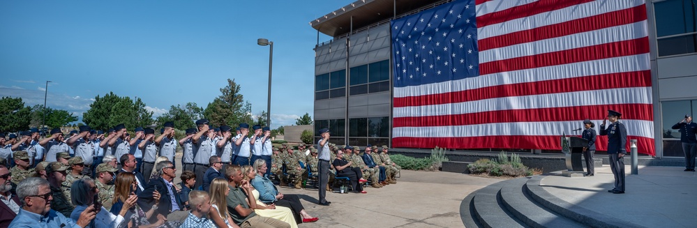 Mission Delta 9 (Orbital Warfare) Change of Command