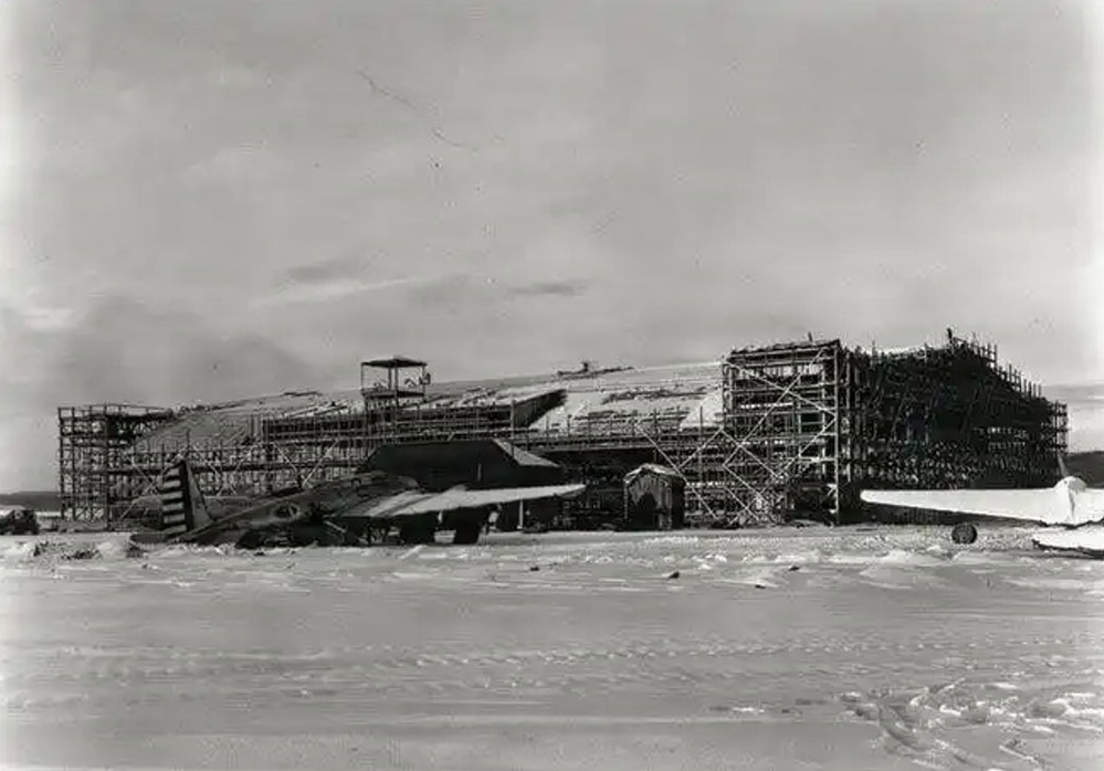 Ladd Field Hangar One, Fairbanks, Alaska, WWII era