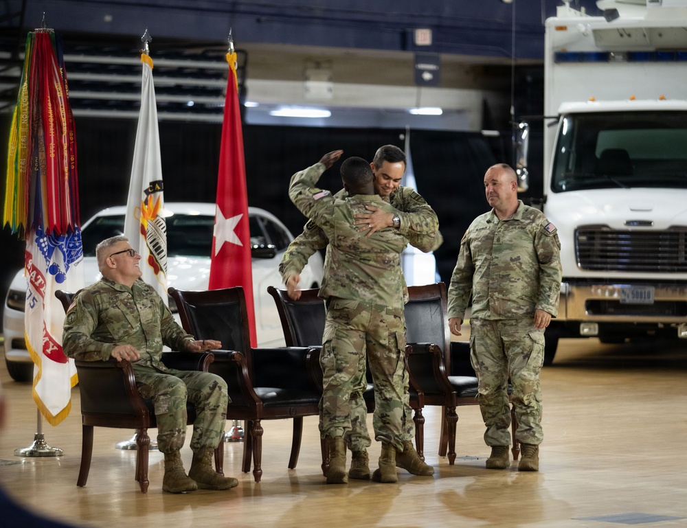260th Special Brigade holds change of command ceremony