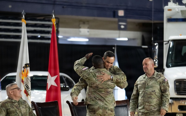 260th Special Brigade holds change of command ceremony