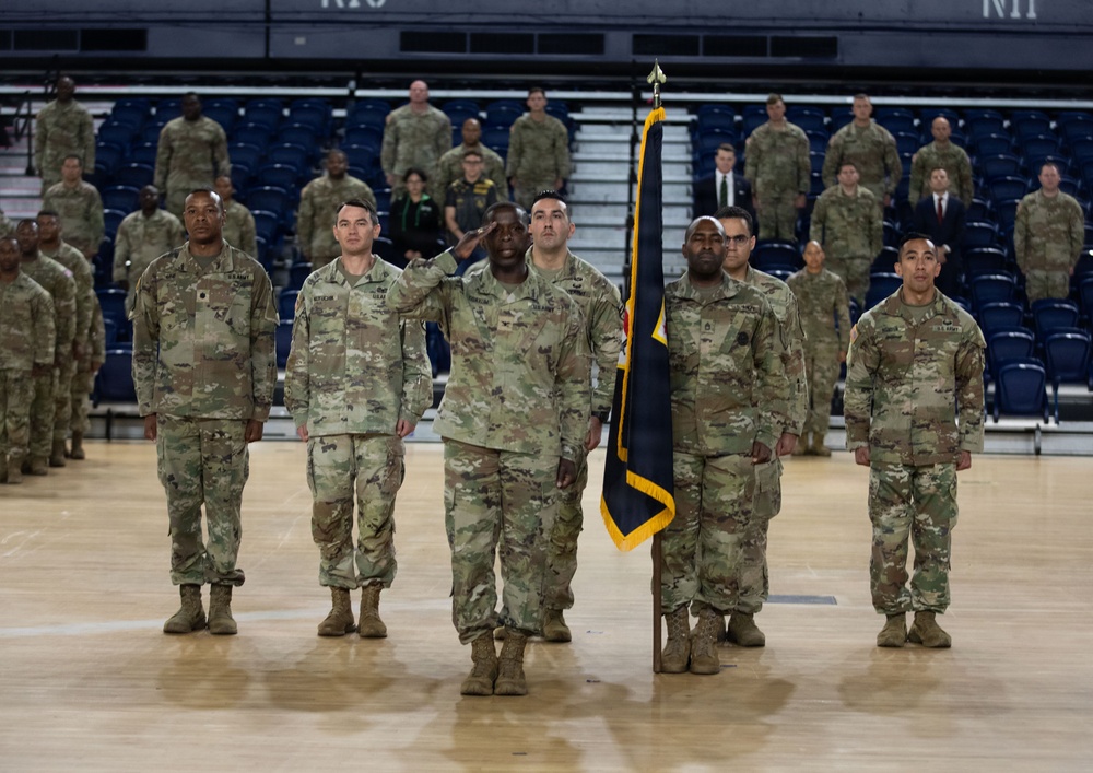 260th Special Brigade holds change of command ceremony